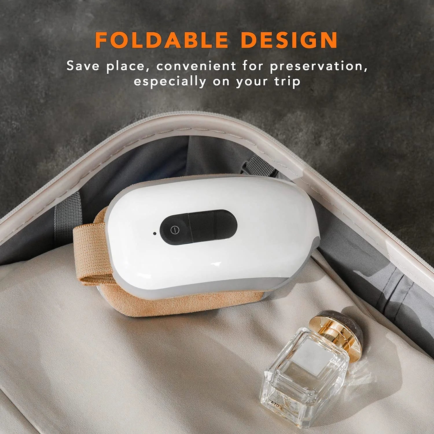 Isee4 Eye Massager with Heat Air Pressure, No Music Silence Massage for Dry Eye, Eye Strain, Eye Fatigue Relief & Better Sleep