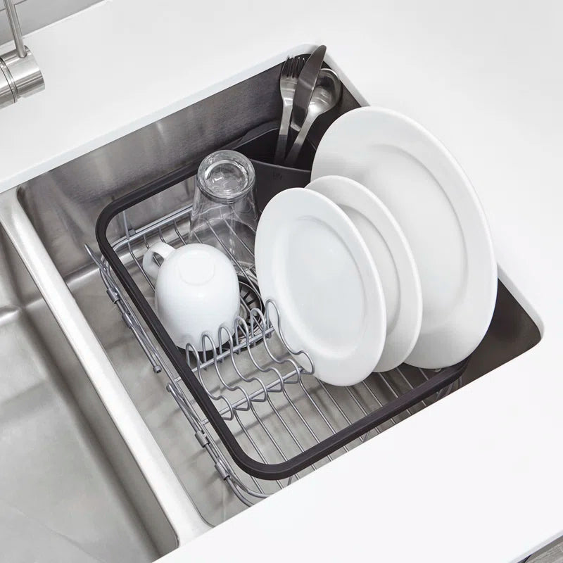 Adjustable Plastic Dish Rack