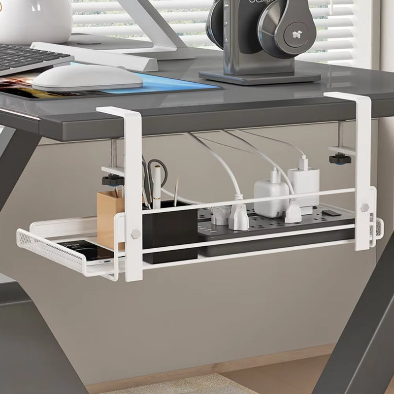 Office Goodies under the Desk Drawer Storage Artifact Work Station Desktop under the Desk Organization Supplies Box Desk Storage