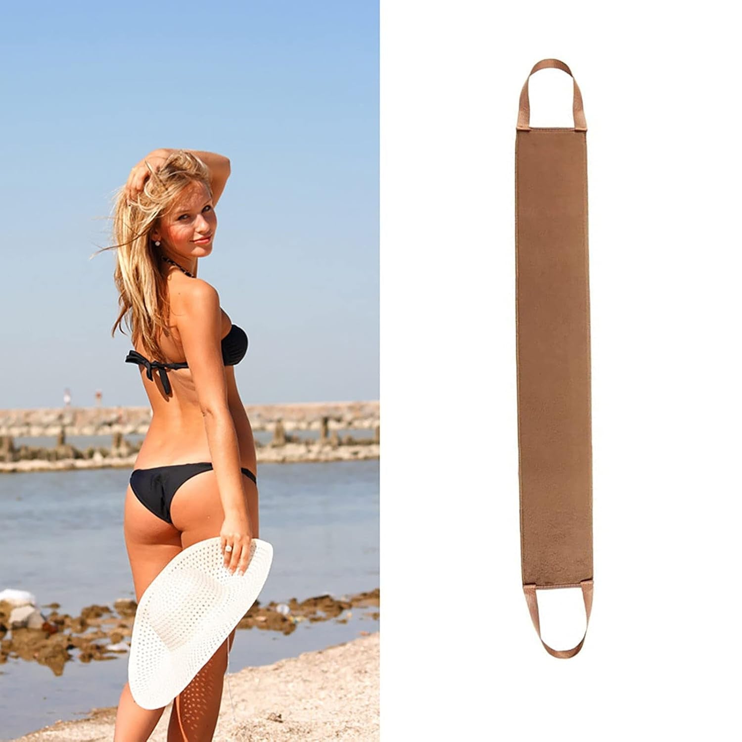 Tanning Back Lotion Applicator, Back Lotion Applicators, Back Lotion Applicators for Your Back, Back Buddy Lotion Applicator for Back Self Applicator, Work with Self Tanning Mitt (1 Pc)