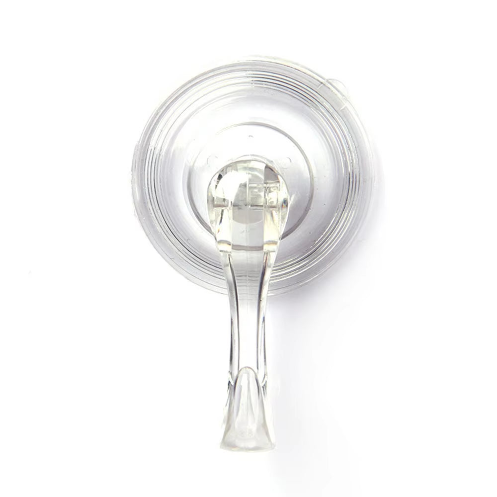 Suction Cup Hooks Clear Reusable Heavy Duty Vacuum Suction Cup Hooks Kitchen Bathroom Hooks for Towel Clothes Coat Hanging Hook