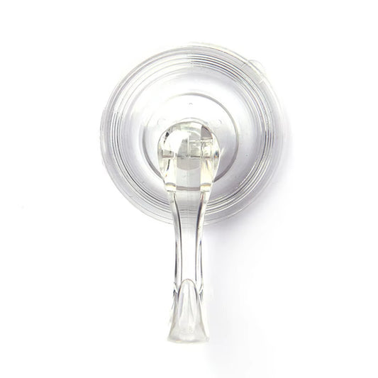 Suction Cup Hooks Clear Reusable Heavy Duty Vacuum Suction Cup Hooks Kitchen Bathroom Hooks for Towel Clothes Coat Hanging Hook