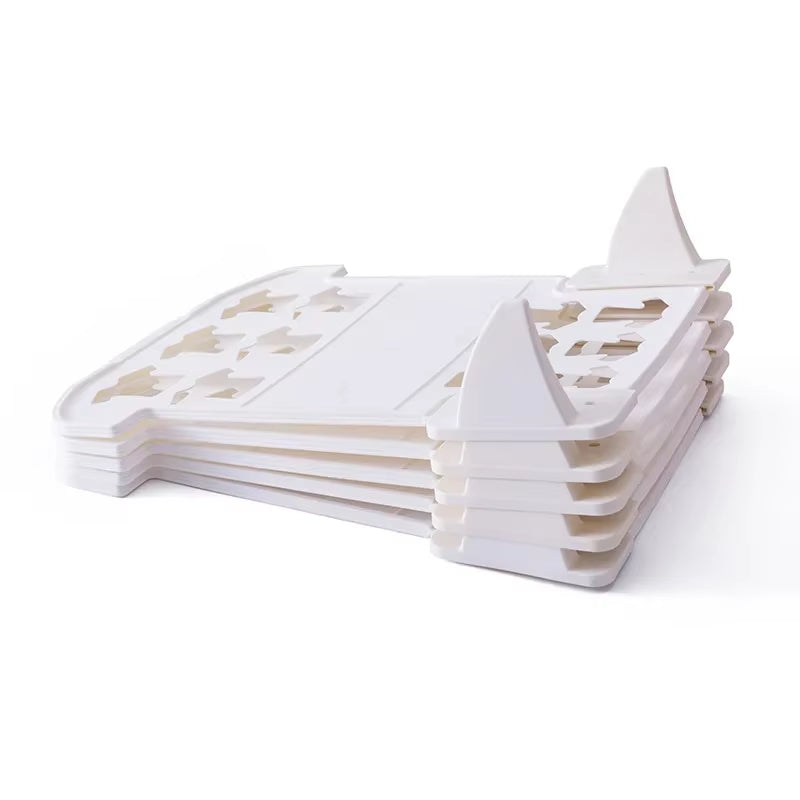 5Pcs Shirt Organizer T Shirt Folder Board Clothing Dividers Stackable T Shirt Document Lazy Folding Board Organizers Dropship