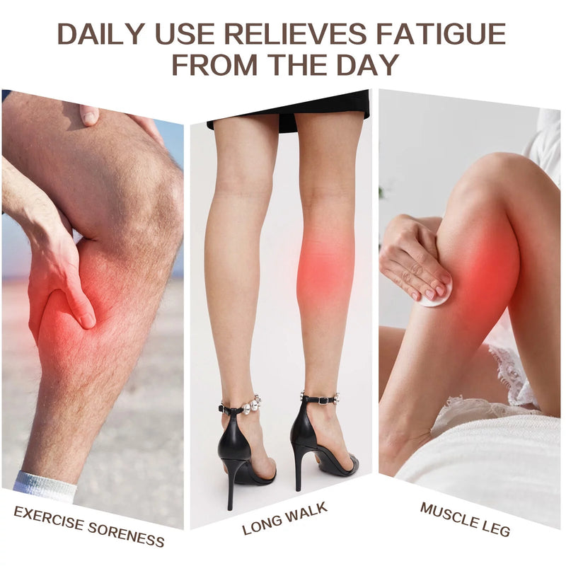 Leg Massager, Calf Air Compression Massager with Heat, Cordless Leg Massager for Circulation and Pain Relief, Calf Massager with 3 Intensities