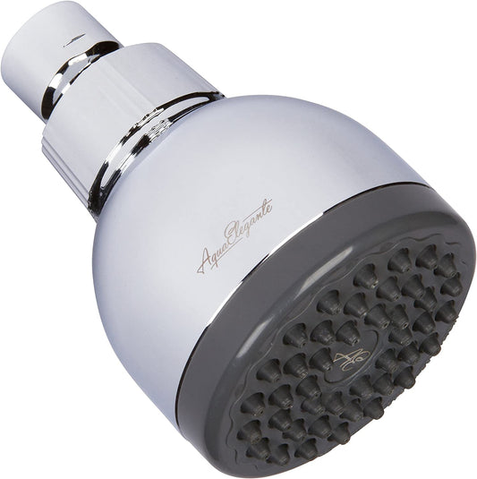 3 Inch High Pressure Shower Head - Best Pressure Boosting, Wall Mount, Bathroom Showerhead for Low Flow Showers, 1.8 GPM - Chrome & California Certified