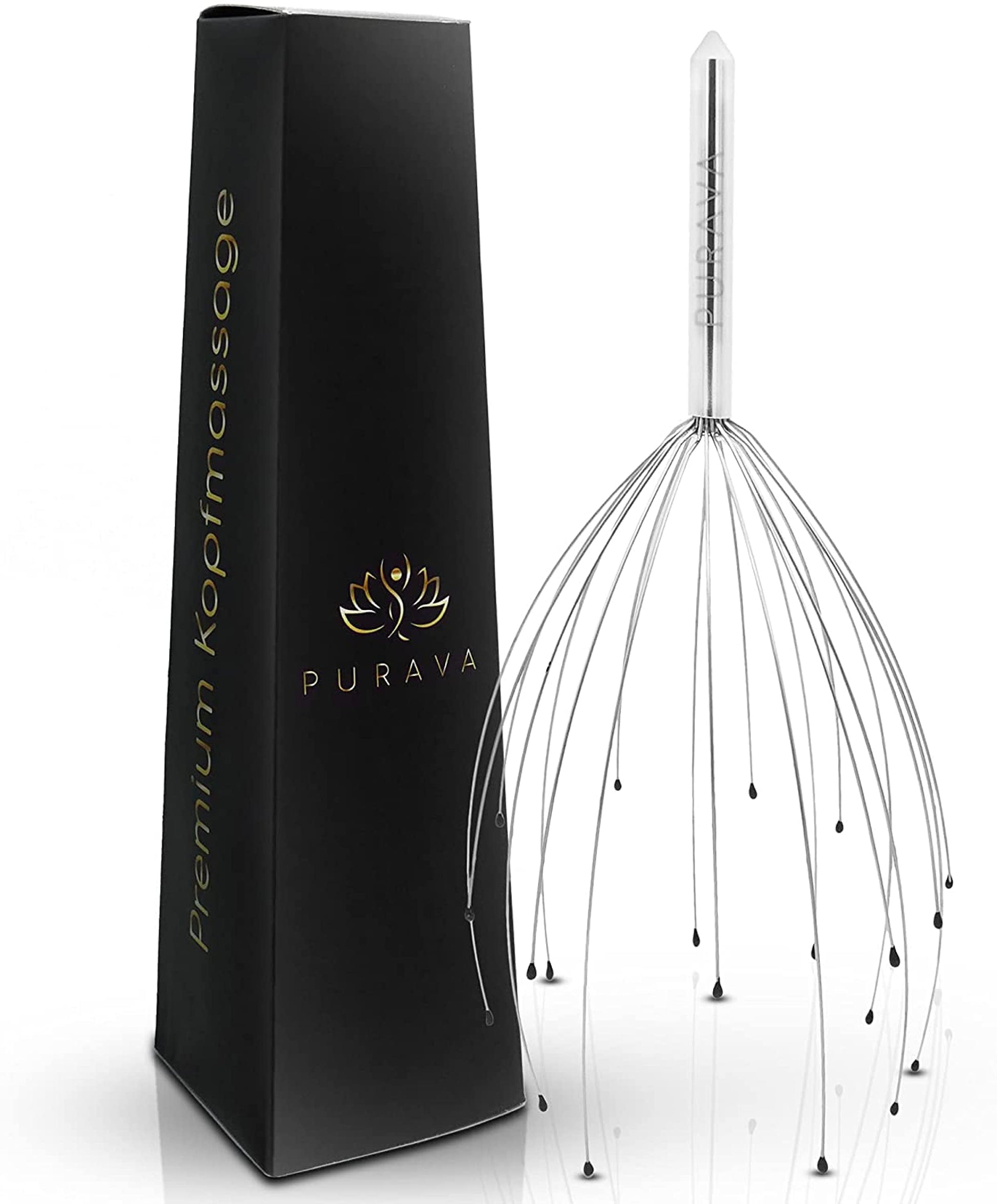 (Original) Head Massager with Improved Design - Head Scratcher Massager with 20