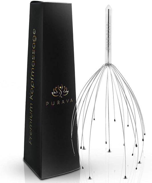 (Original) Head Massager with Improved Design - Head Scratcher Massager with 20