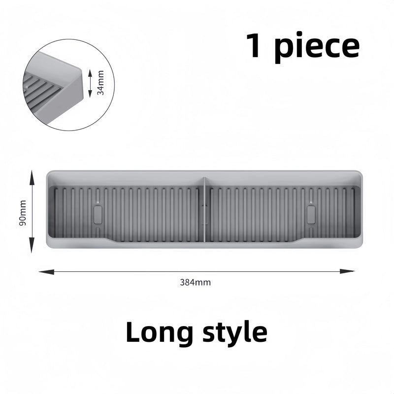 Spice Rack Magnetic Stove Top Shelf over the Stove Spice Rack for Kitchen Shelves Silicone Shelf Organizer Seasoning Organizer