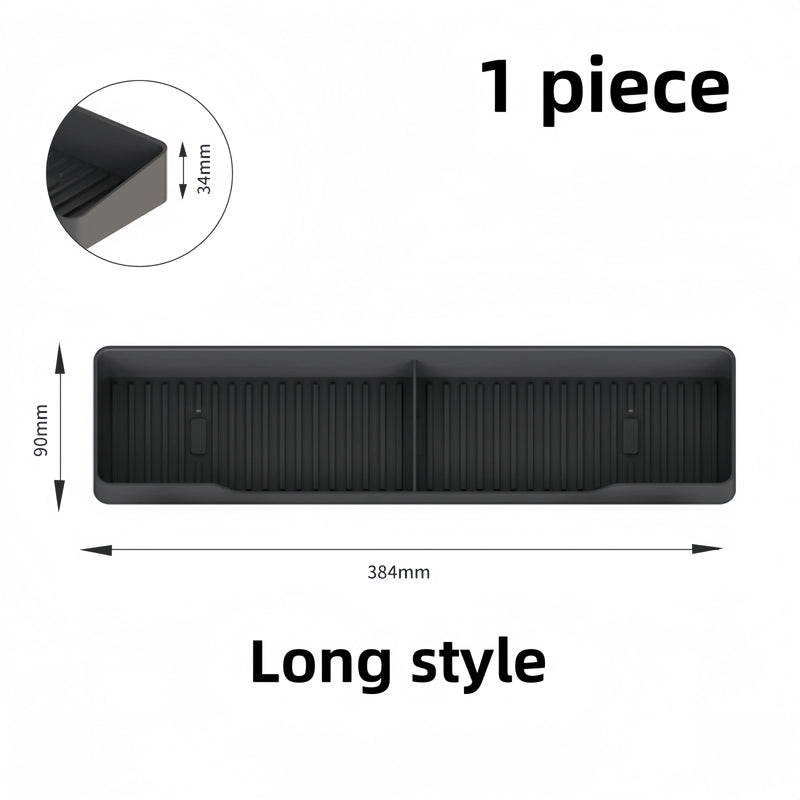 Spice Rack Magnetic Stove Top Shelf over the Stove Spice Rack for Kitchen Shelves Silicone Shelf Organizer Seasoning Organizer