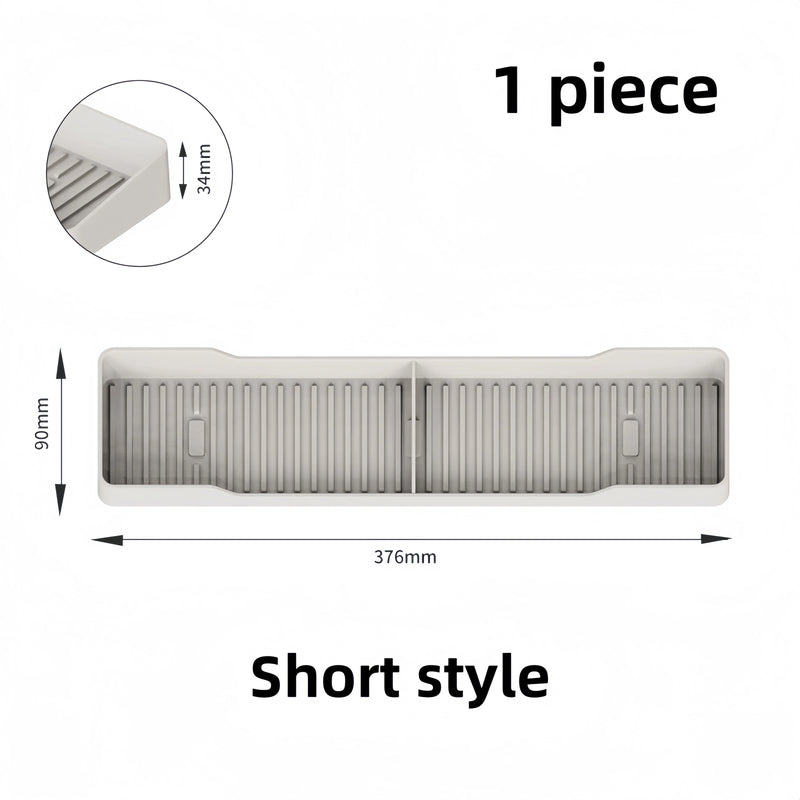 Spice Rack Magnetic Stove Top Shelf over the Stove Spice Rack for Kitchen Shelves Silicone Shelf Organizer Seasoning Organizer