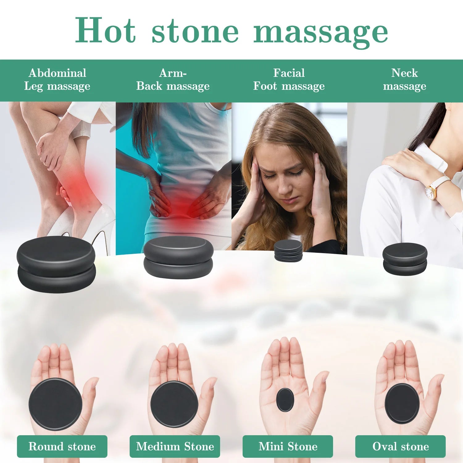 massage stones