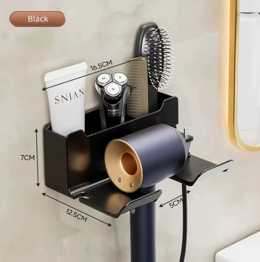 hair dryer stand wall mount
