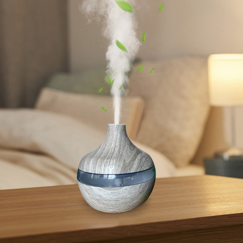 Essential Oil Diffuser Gift Set - 300Ml Diffuser & Essential Oil Set - Waterless Auto off for Home Office Room - Aromatherapy Diffuser Humidifier