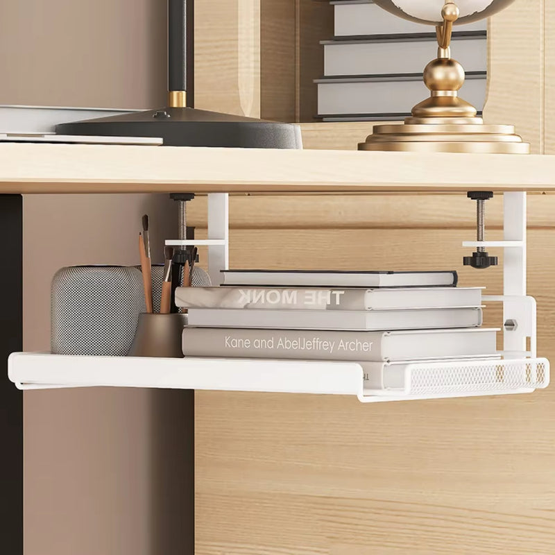 Office Goodies under the Desk Drawer Storage Artifact Work Station Desktop under the Desk Organization Supplies Box Desk Storage