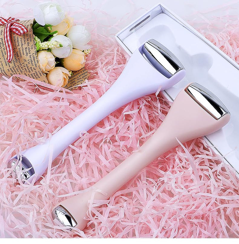Mini Eye Ice Roller for Eye Puffiness, Facial Ice Roller and Mini Eye Roller 2 in 1, Eye Massager for Migraine Relief, Tighten Pores, Pain Relief, Reduce Wrinkle Puffy