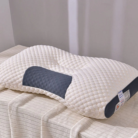 Ultra Pain Relief Cooling Pillow for Neck Support, Comfortable Sleep, Odorless Ergonomic Contour Memory Foam Pillow with Orthopedic Bed Pillow